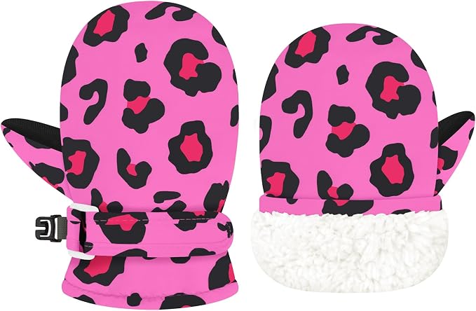 Olreco Baby Toddler Mittens Waterproof Infant Baby Winter Mittens Toddler Snow by Olreco