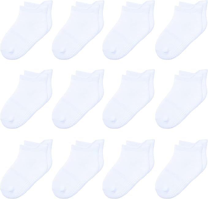 Toddler Non Slip Grip Ankle Socks by HYzgb