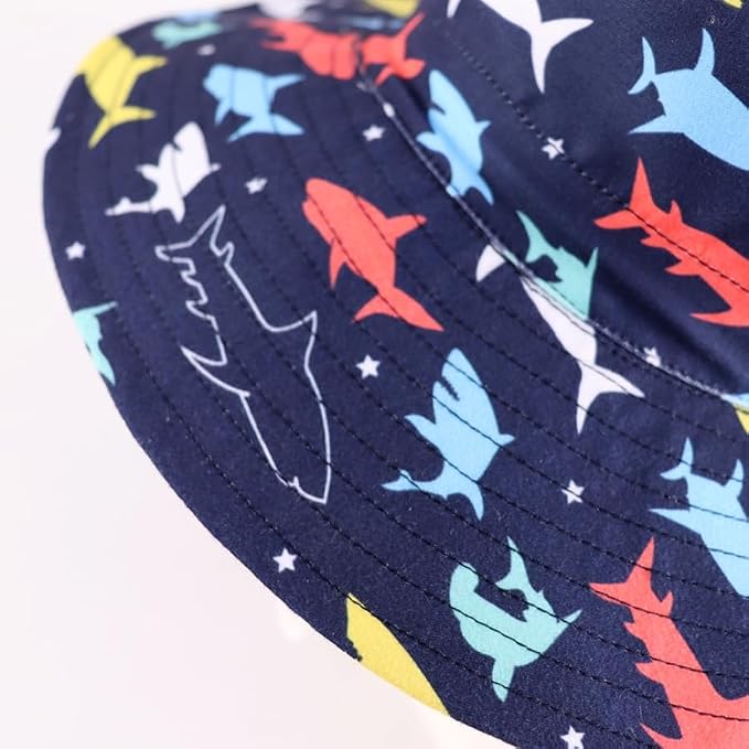 LANGZHEN Sun Protection Hat for Kids Toddler Boys Girls Wide Brim Summer - Image 5