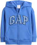 GAP Baby Boys' Playtime Favorites Logo Full Zip Hoodie Hooded Sweatshirt by GAP