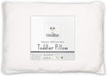 Woolino Toddler Pillow, Premium Breathable 100% Wool Fill & Cotton Cover Toddler Sleeping Pillow, Small Kids Travel Size, 14x19