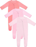 RRP Unisex Baby Footies Pajamas, Rayon Derived From Bamboo, Buttery Soft Sleep by Unknown