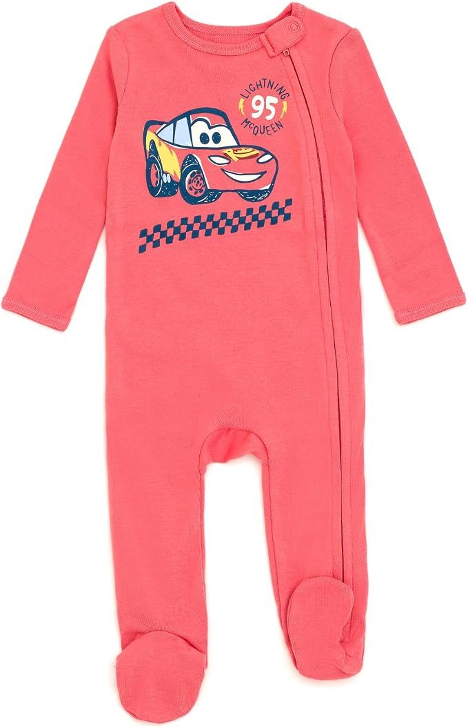 Disney Baby Boys' 2-Pack Footed One-Piece Sleep N' Play Newborn to Infant - Image 6