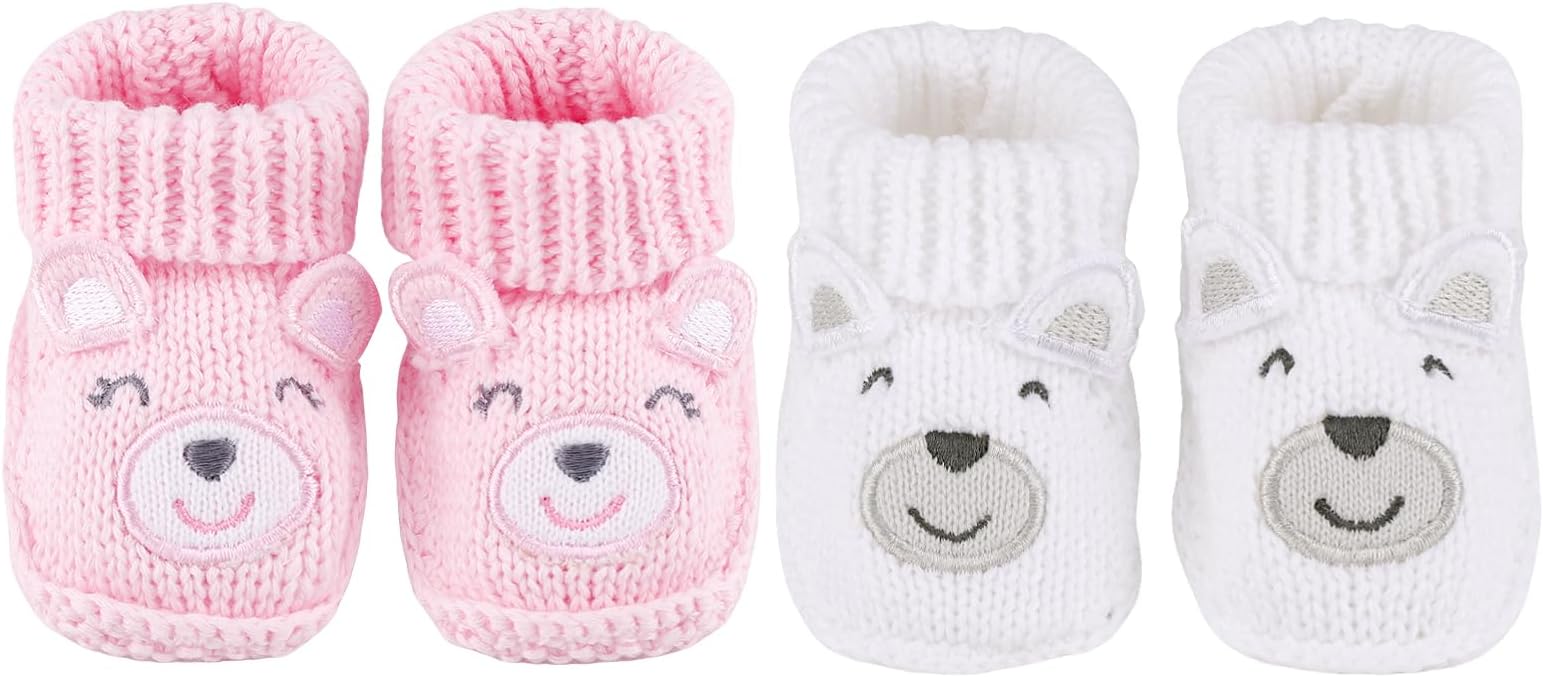 Newborn Knit Booties Soft Baby Sock Boots - Image 6