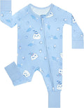 GUISBY Baby Footless Pajamas, Rayon of Bamboo, NB-2T | Rayon of bamboo softness by GUISBY