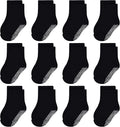 GRPSKCOS Baby Socks Non Slip 12 Pairs Toddler Anti Skid Socks by GRPSKCOS