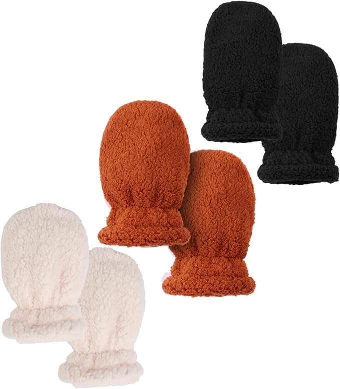 Zsedrut Baby Boys Winter Glove Warm Toddler Infant Girls Mittens Fleece Lined by Zsedrut