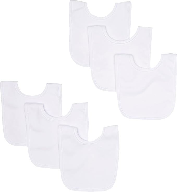 Gerber Baby Boys & Girls 6-Pack Dribbler Bib Bundle by Gerber