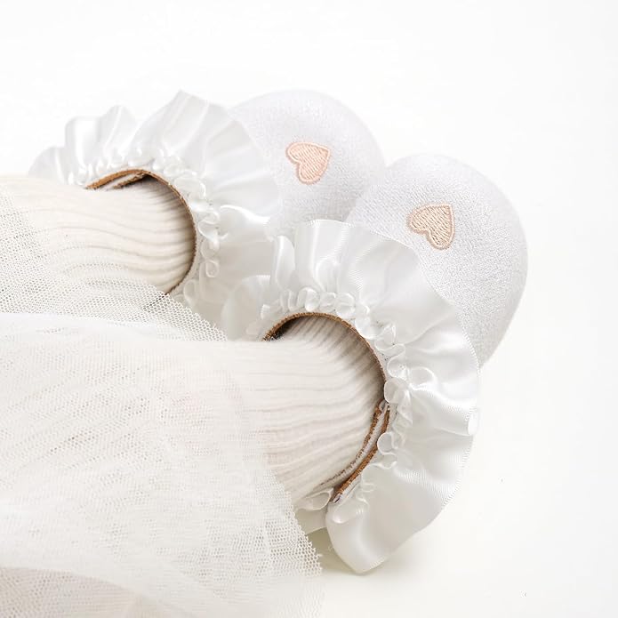 Ohwawadi Infant Baby Boys Girls Slippers Cozy Fleece Booties Soft Bottom Warm - Image 6
