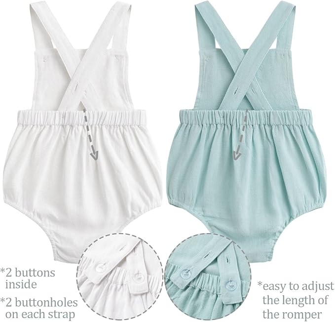 Simplee kids Baby Bunny Outfits Romper, Zipper Up - Image 3