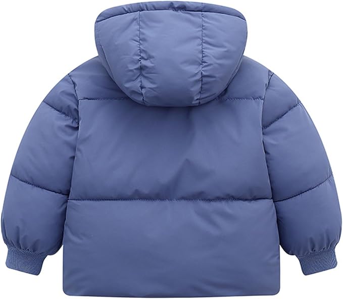 Baby Winter Coats Toddler Hooded Jackets Cotton Warm Lined Puffer Outerwear - Image 4