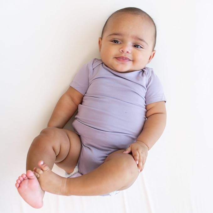 KYTE BABY Unisex Bodysuits, 97% Rayon made from Bamboo, 3% Spandex - Image 5
