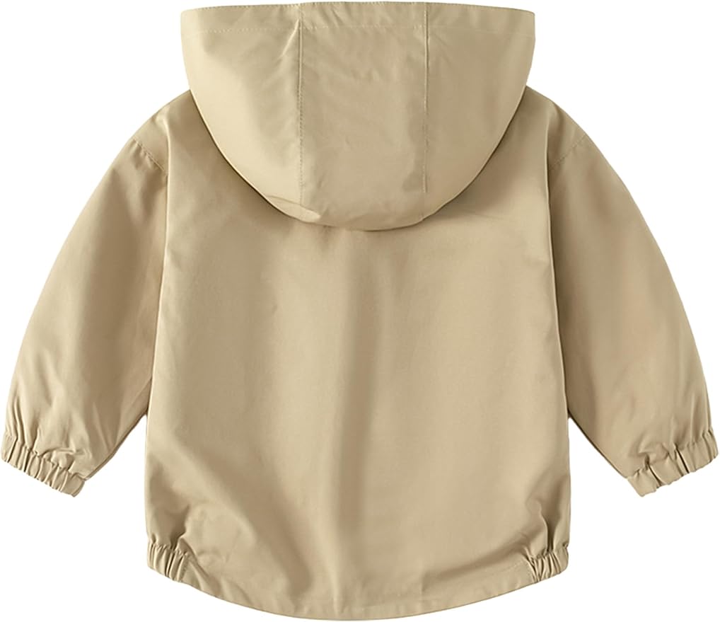 Volunboy Toddler Boys Spring Windbreaker Lightweight Jacket | baby boy - Image 4