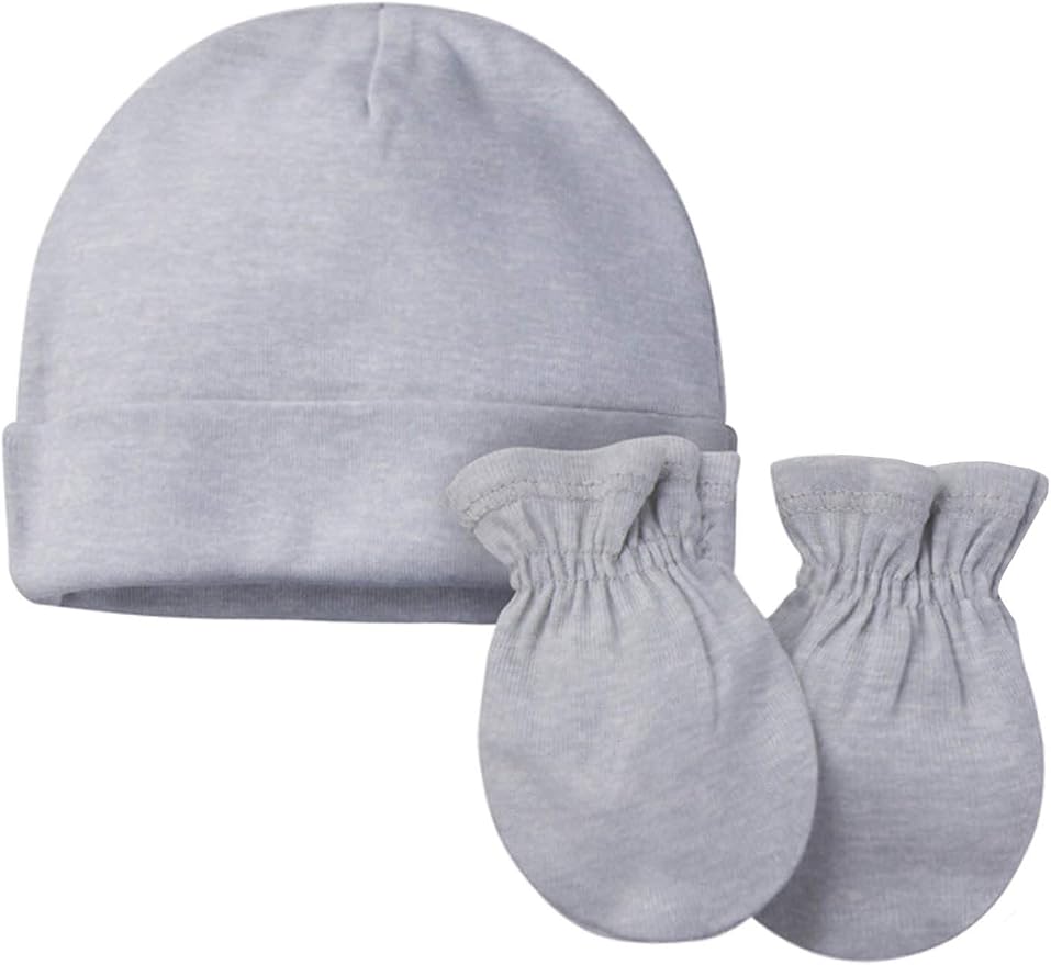 Onesies Brand Baby 12 Piece Cap and Mitten Set | Six cotton caps and six mitten - Image 6
