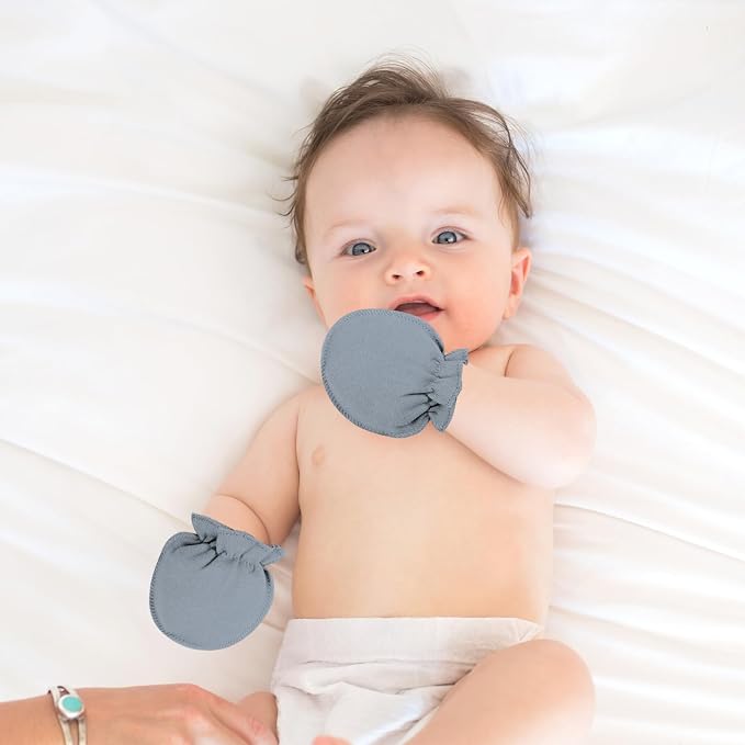 18 Pairs Newborn Baby Cotton Mittens No Scratch Gloves Newborn Mittens Infant - Image 5