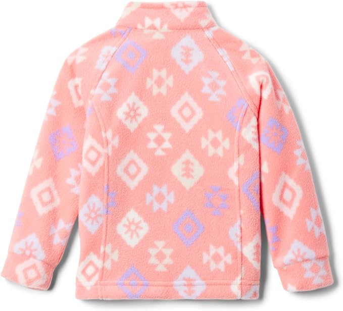 Columbia Youth Girls Benton Springs II Printed Fleece Jacket - Image 2