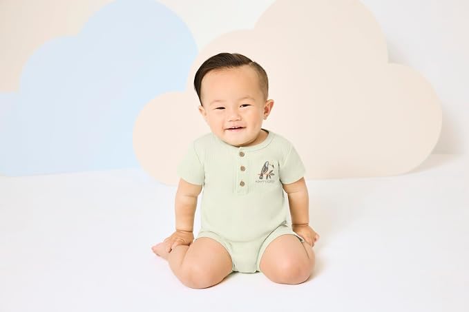 HUGGIES Baby Multi-pack Short Sleeve Romper - Image 8