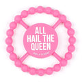 Baby Teether by Bella Tunno, Silicone Teethers for Babies 3-6 months, 6-12 months, Baby Toys, Pacifier, Teething Relief, Boys, Girls, All Hail The Queen
