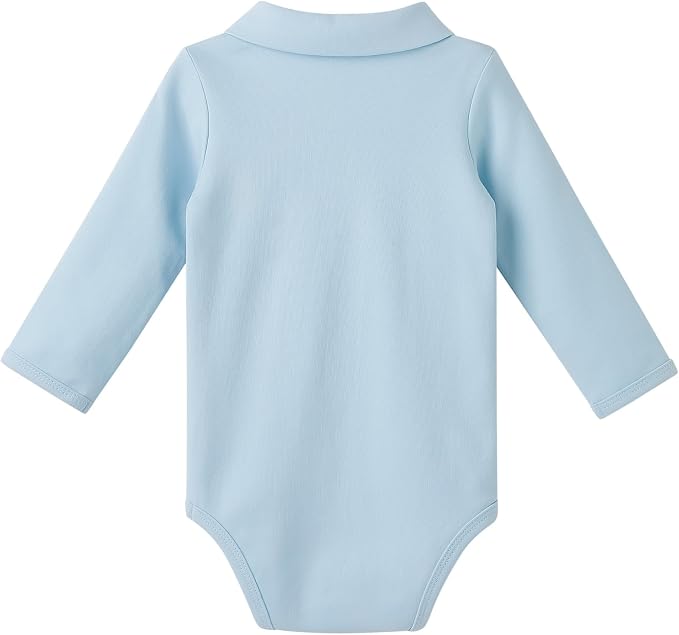 pureborn Baby Girls Boys Bodysuit Super Soft Cotton Romper 0-24 Months | - Image 2