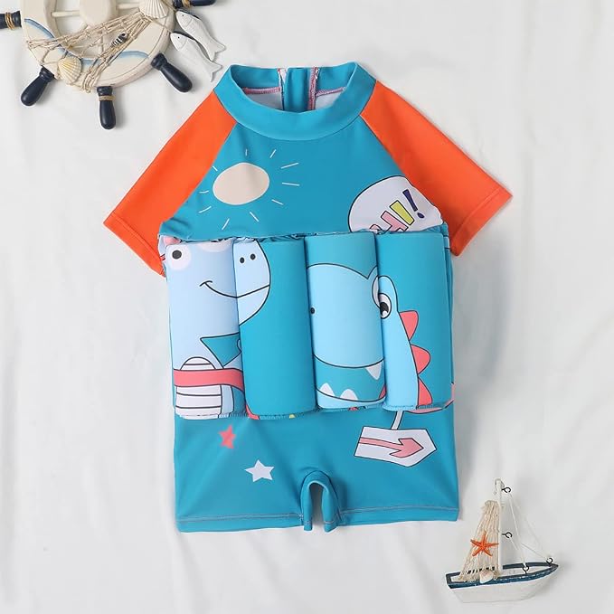 Kids Boys Girls Floatation Swimsuit - Image 2