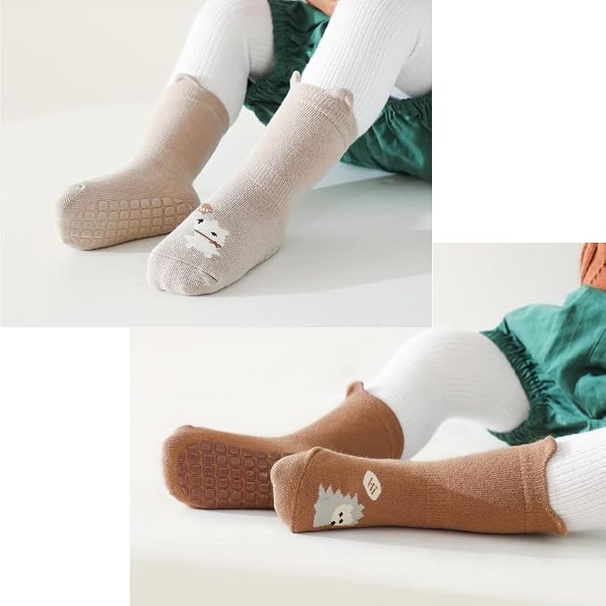 Exegawe Toddler Non Slip Socks, Cute Baby Socks - Image 8