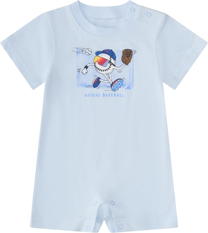 adidas Baby Boys Shortie Romper by Unknown