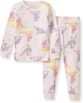 Burt's Bees Baby Girls Organic Cotton Pajamas, Toddler PJ Set, 2-PC | Soft by BurtsBeesBaby