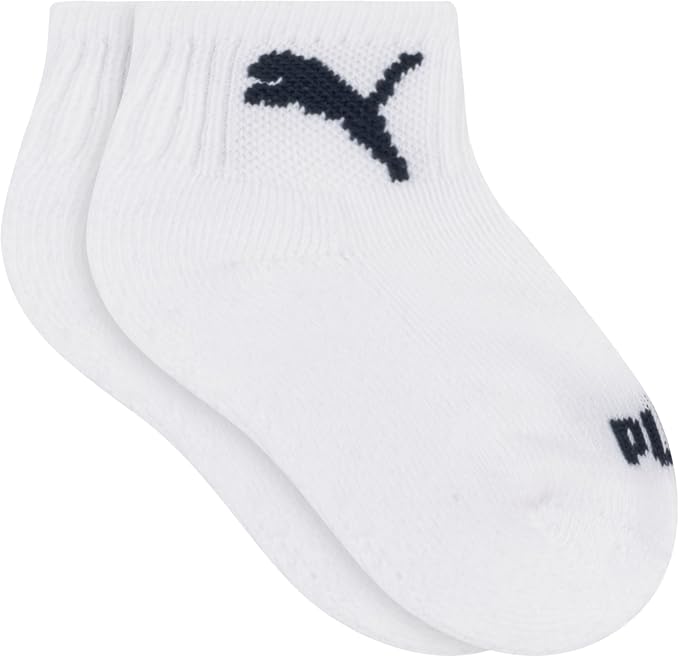PUMA Unisex Baby 6-pack Infant Anklet Socks, Extra Cushion & Comfort-toe - Image 3