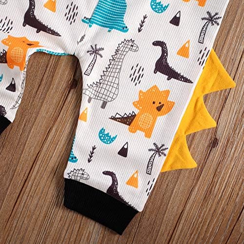 Sasaerucure Baby Boy Dinosaur Hoodie Sweatshirt - Image 5