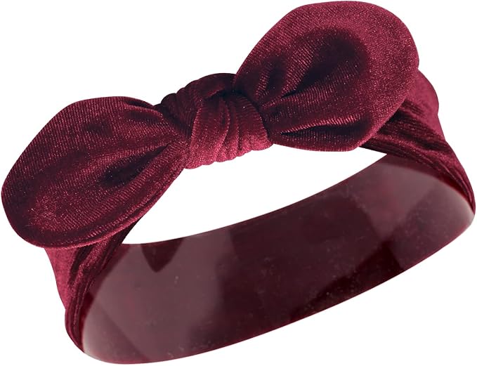 Hudson Baby Cotton and Synthetic Headbands, Size 0-24 Months - Image 5