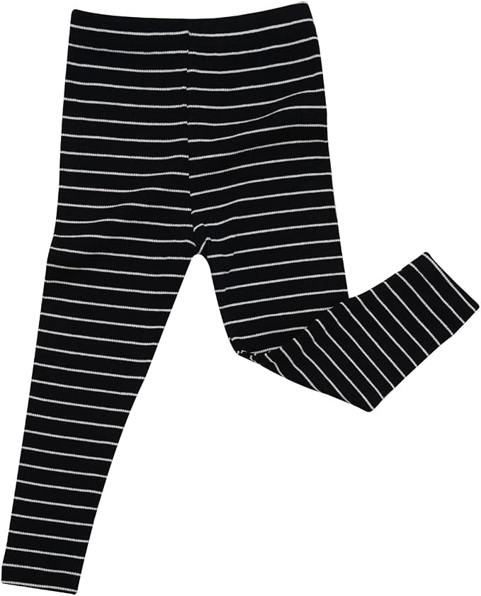 AVAUMA Stripe Pattern Baby Boys Girls Pajama Set Kids Toddler Snug fit Ribbed - Image 4