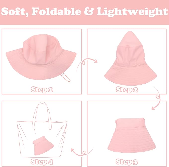 Sarfel Baby Sun Hat Summer Baby Boy Hats UPF 50+ Sun Protection Toddler Hat - Image 6
