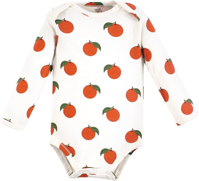 Touched by Nature Unisex Baby Organic Cotton Long-Sleeve Bodysuits - Image 5
