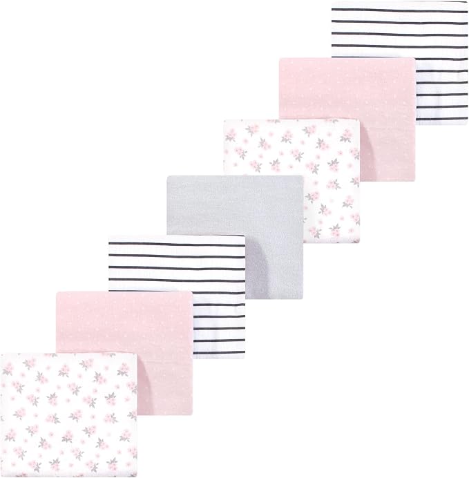 Luvable Friends Little Treasure Flannel Receiving Blankets 7pk by Luvable+Friends