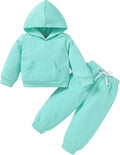 Happy Town Baby Fall Outfits for Girl Boy Long Sleeve Hoodie Top and Long by HappyTown