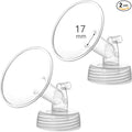 17mm Flange Compatible with Spectra S1 S2 9 Plus Synergy Gold Breastpump Replacement to Spectra Pump Parts and Flange; Not Original; Replaces Shield