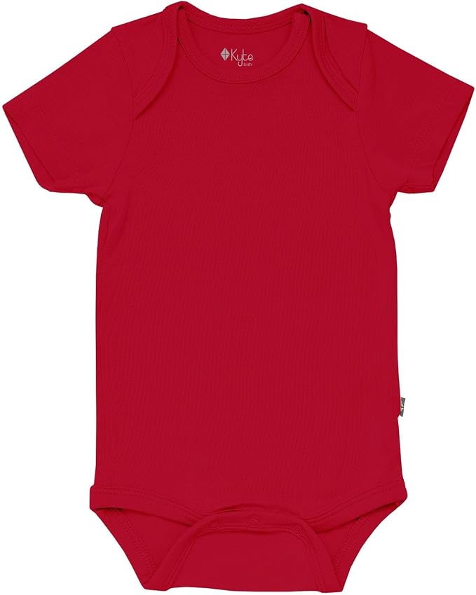 KYTE BABY Short Sleeve Baby Bodysuit, Buttery Soft Rayon Made From Bamboo by KYTEBABY
