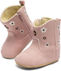 HsdsBebe Baby Boys Girls Western Cowboy Boots Infant Moccasins High Top Booties by HsdsBebe
