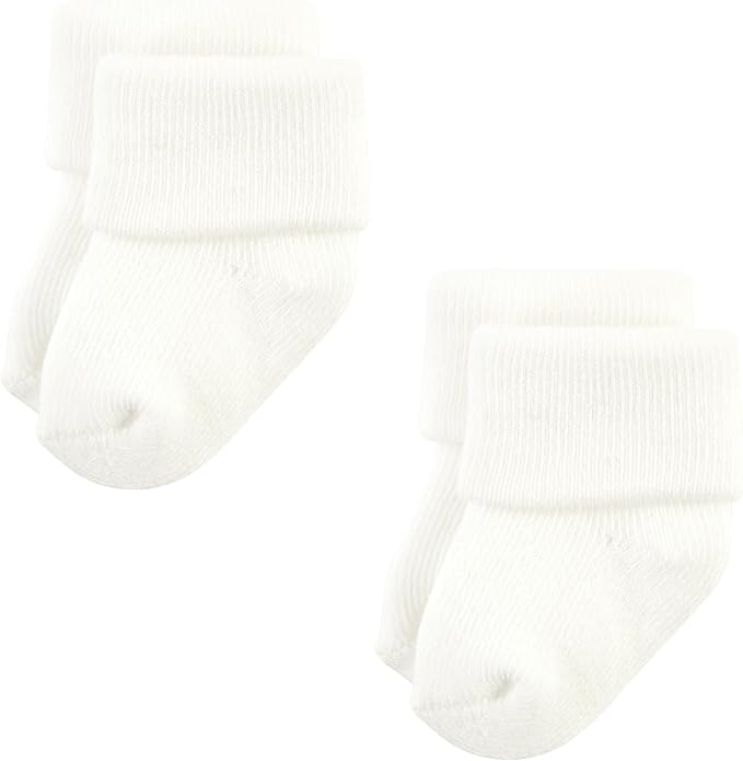 Hudson Baby Baby 8-pack Cotton Rich Newborn and Terry Socks - Image 6