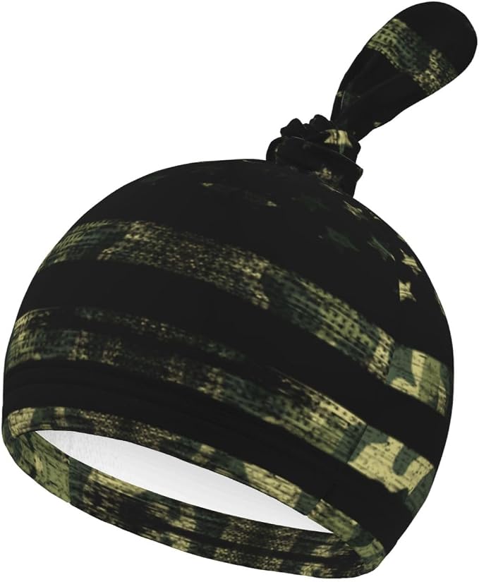 Camo Flag Swaddle Blankets Soft Receiving Blanket Baby Swaddle Wrap - Image 3