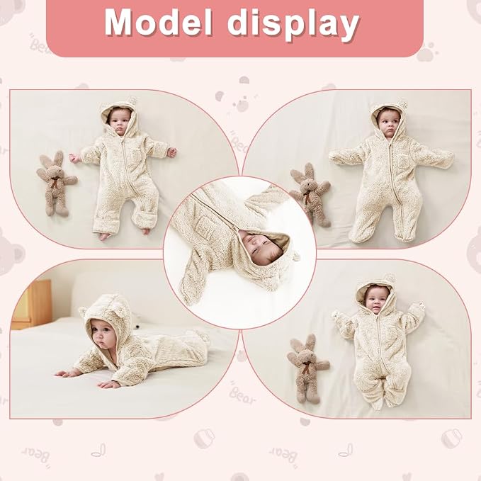 AiWMGL Newborn Baby Bear Outfit - Image 6