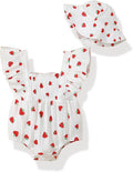 Baby Girl Floral Smocked Romper Outfit by Megeoly