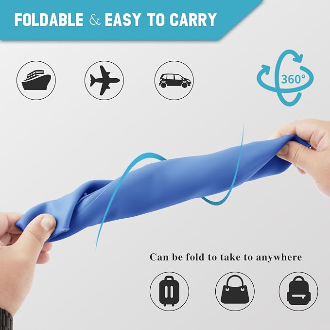 Adjustable Silicone Adult Bib, Washable Bib - Image 5