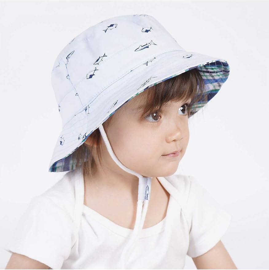 Komorebi Toddler Sun Hat UPF 50+ Kids Beach Bucket Hats Boys Girls 0-8Y | Cute - Image 6