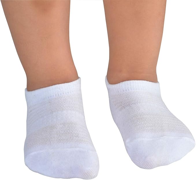 Toddler Little Girls Boys No Show Socks Cotton Low Cut Socks - Image 2
