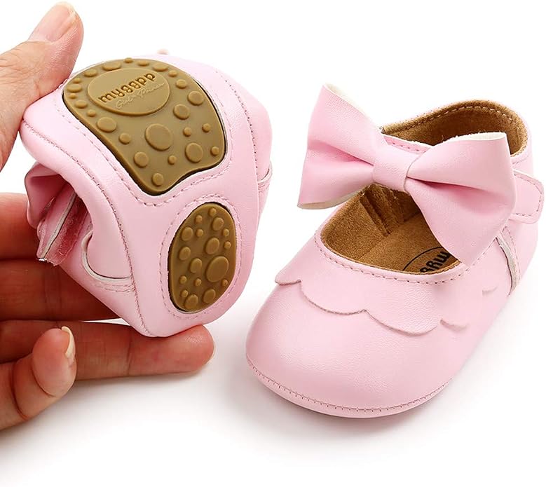 LAFEGEN Baby Girls Mary Jane Flats - Image 3