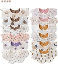 Organic Cotton Muslin Baby Bibs by DOSMINE