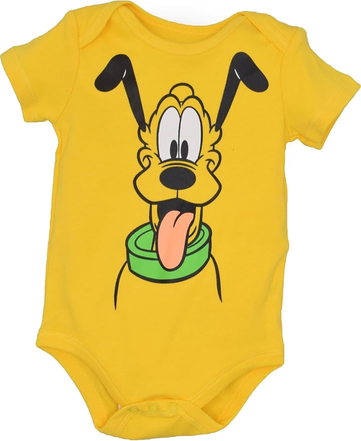Disney Baby 5-Pack Short Sleeve Bodysuits Newborn to Infant - Image 4