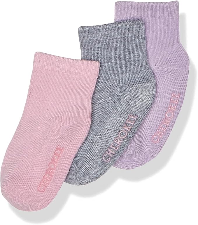 Cherokee Baby Girls' 12 Pack Shorty Ankle Socks - Image 3