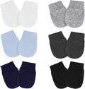 AQOKKA Newborn Baby Mittens No Scratch Cotton Elastic Wrist Gloves Infant by AQOKKA
